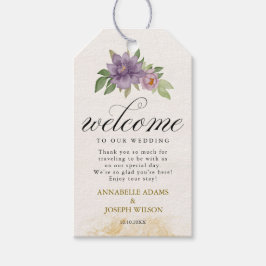Ländliche Sommerästhetik Wildblumenhochzeit Geschenkanhänger