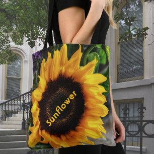 Ländliche Sonnenblumen Country Tasche