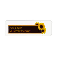 Ländliche Sonnenblumen-Hochzeit