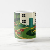 Ländliche Stadt Kaffeetasse (Mittel)