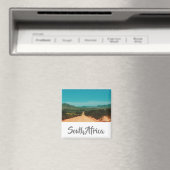Ländliche Straße Südafrika Landschaftsbild Magnet (In Situ (Geschirrspüler))