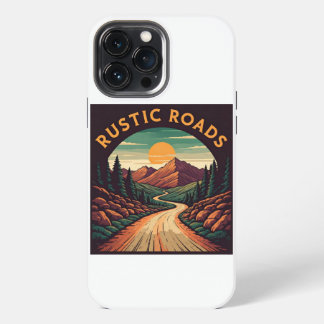 Ländliche Straßen iPhone 13 Pro Max Hülle