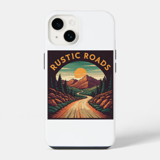 Ländliche Straßen iPhone 14 Hülle