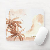Ländliche Tropenpalmen Mousepad (Mit Mouse)
