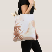 Ländliche Tropenpalmen Tasche (Von Nahem)