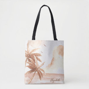 Ländliche Tropenpalmen Tasche