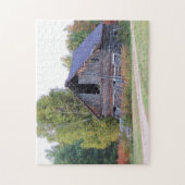 Ländliche verwitterte Scheune Puzzle (Vertikal)