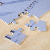 Ländliche Weihnachtsszene Schneeballlandschaft Kun Puzzle (Seite)