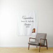 Ländliche Western-Abschlussfeier Wandteppich (Beispiel)