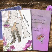 Ländliche Western-Braut Cowgirl-Stiefel Hochzeitsk