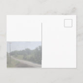 Ländliche Windmühlen-Postkarte Postkarte (Rückseite)