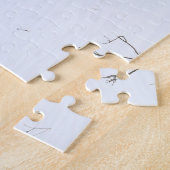 Ländliche Zaunposten Landschaftliche Länderfamilie Puzzle (Seite)