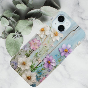 Ländlicher Bauernhaus-Wildblumen-Cottage-Blumensti Case-Mate iPhone Hülle