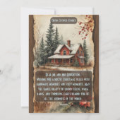 Ländlicher Bauernhaus-Zauber Weihnachten Waldlands (Rückseite)