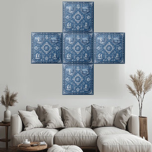 Ländlicher Country-Französischer Toile-Erbe-Hirten Fliese
