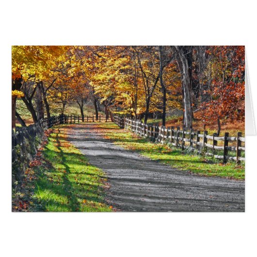 Ländlicher Herbst (Vorderseite (Horizontal))