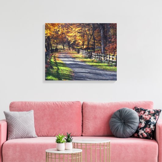 Ländlicher Herbst Leinwanddruck (Insitu (Wohnzimmer))
