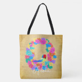 Ländlicher Insel-Vogel 'Aloha' Tasche (Vorderseite)