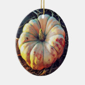 Ländlicher Kürbis Keramik Ornament (Rechts)