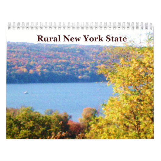 LÄNDLICHER NEW YORK STAAT KALENDER (Titelbild)