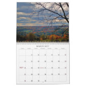 LÄNDLICHER NEW YORK STAAT KALENDER (Mär 2027)
