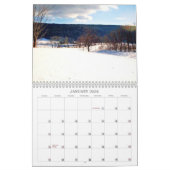 LÄNDLICHER NEW YORK STAAT KALENDER (Jan 2026)