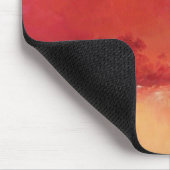 Ländlicher Rückzug in der Öl-Mausunterlage Mousepad (Ecke)