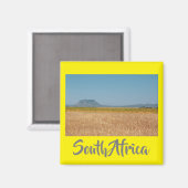 Ländlicher Südafrika Landschaftsbild Bergansicht M Magnet (Vorderseite/Rückseite)