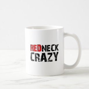 Ländlicher verrückter lustiger Becher Kaffeetasse