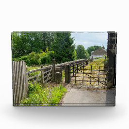 Ländlicher Weg, Mytholmroyd Fotoblock