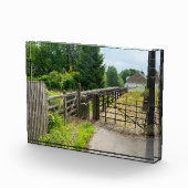 Ländlicher Weg, Mytholmroyd Fotoblock (Rechts)