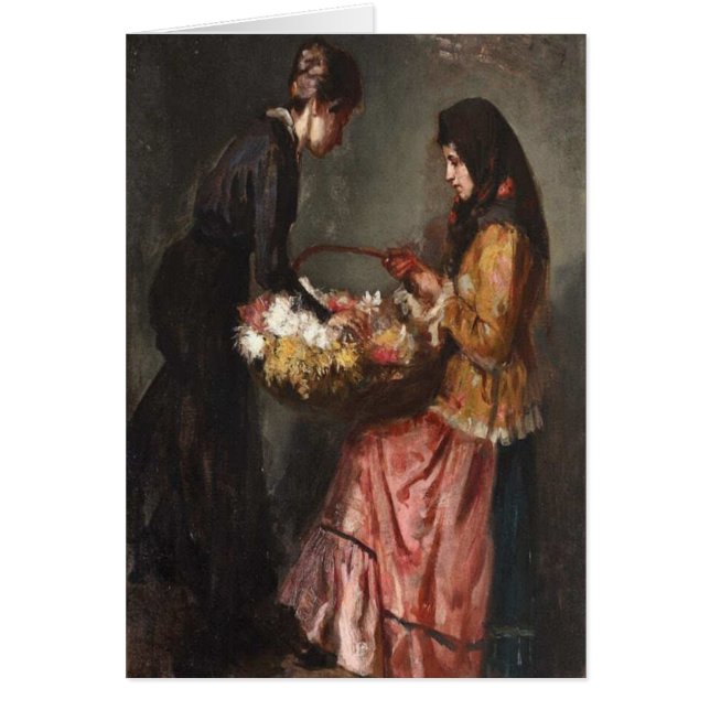 Ländliches Blumen-Mädchen (Vorne)