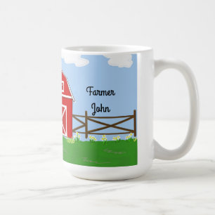 Ländliches Farmdesign Kaffeetasse