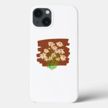 Ländliches florales einfaches Design, das die Natu