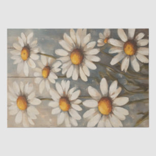 Ländliches Gänseblümchen-Dekoupage-Seidenpapier Seidenpapier