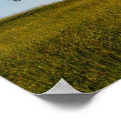 Ländliches Idyll mit Vögeln Poster (Ecke)