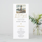 Ländliches Küstenleuchtturm-Strandprogramm Programm (Stehend Vorderseite)
