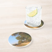 Ländliches Land Landschaftlich in Nordgriechenland Getränkeuntersetzer (Seite)