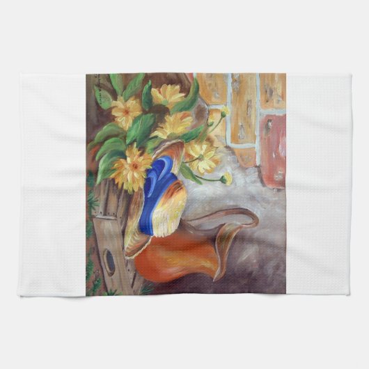 Ländliches Leben Geschirrtuch (Horizontal)