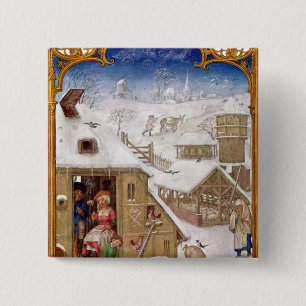 Ländliches Leben, von 'Breviarium Grimani Button