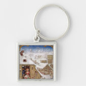 Ländliches Leben, von 'Breviarium Grimani Schlüsselanhänger (Vorne)