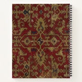 Ländliches monogrammiertes orientalisch-persisches notizblock (Rückseite)