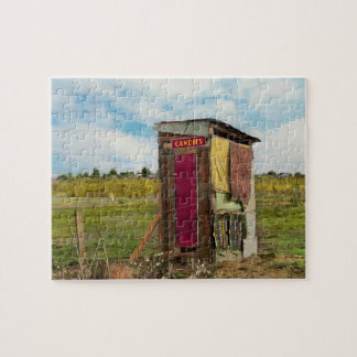 Ländliches - Outhouse - Freie Bonbons 1939 Puzzle