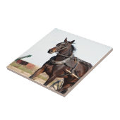 Ländliches Pferd und Buggy Fliese (Seite)