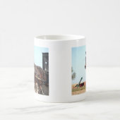 Ländliches Pferd und Buggy Kaffeetasse (Mittel)