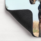 Ländliches Pferd und Buggy Mousepad (Ecke)