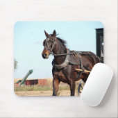 Ländliches Pferd und Buggy Mousepad (Mit Mouse)
