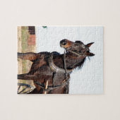 Ländliches Pferd und Buggy Puzzle (Horizontal)