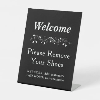 Ländliches Schwarzes Modernes Farmhaus-Entfernen-S Sockelschild