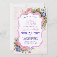 Ländliches, vintage-personalisiertes Blumenrosende